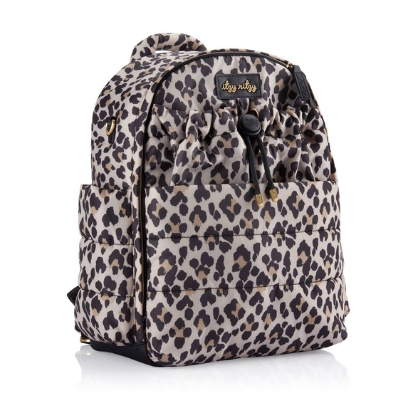 Itzy Ritzy Leopard Print Dream Backpack diaper bag main image 12
